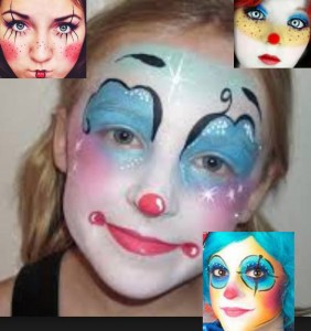 clown faces