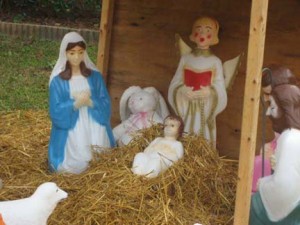 Christmas 2011 Francis nativity